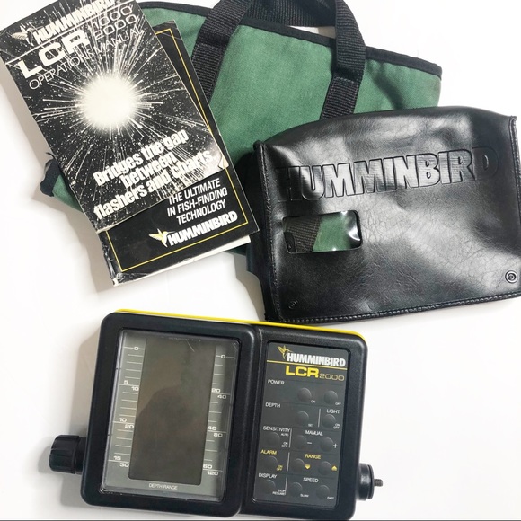 Humminbird LCR 2000 Fish Finder Head Only Bag Book - Picture 1 of 8